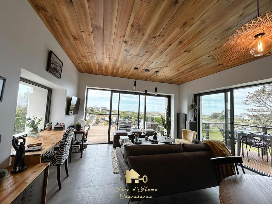 Villa Trevi , Spacieuse, Vue Mer Trégunc Extérieur photo